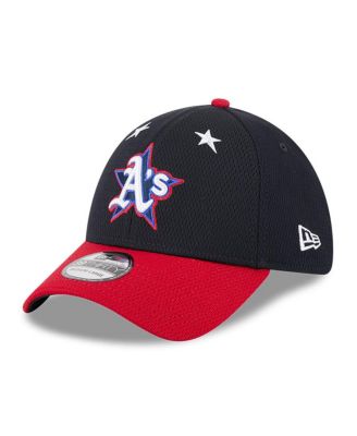 Men's Navy/Red Athletics 2025 MLB All-Star Game Workout 39THIRTY Flex Hat