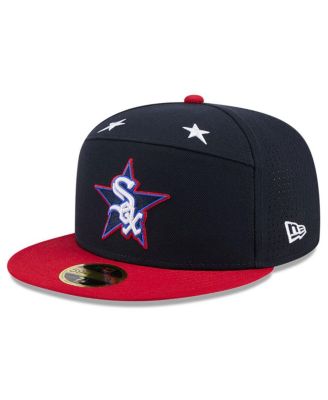 Men's Navy/Red Chicago White Sox 2025 MLB All-Star Game Workout Side Patch 59FIFTY Fitted Hat