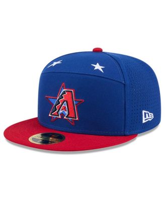 Men's Blue/Red Arizona Diamondbacks 2025 MLB All-Star Game Workout Side Patch 59FIFTY Fitted Hat