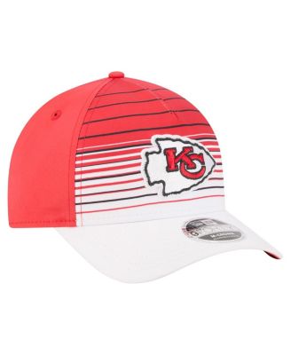 Men's White/Red Kansas City Chiefs Adventure Gradient 9FORTY M-Crown A-Frame Adjustable Hat