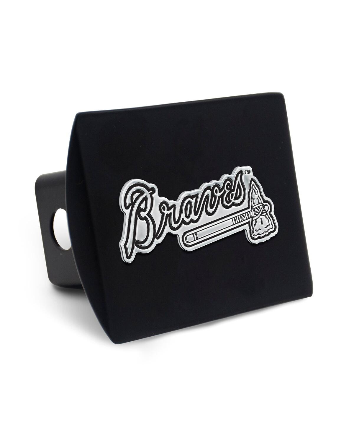 Atlanta Braves Premium Metal Chrome Logo Hitch Cover