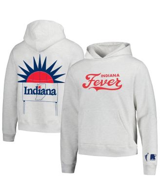 Round21 - Men's and Women's Gray Indiana Fever Rise Pullover Hoodie