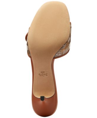 Women's Margot Crystal Signature Jacquard Sandals