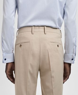 Men's Milan Slim-Fit Suit Pants