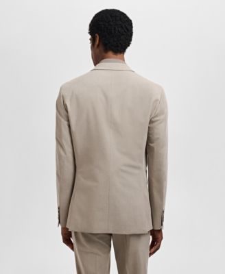 Men's Stretch-Fabric Super Slim-Fit Suit Jacket