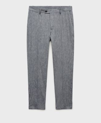 Men's Slim Fit Linen Pants