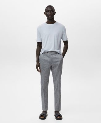 Men's Slim Fit Linen Pants