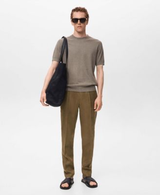 Men's Salerno Linen Slim Fit Suit Pants