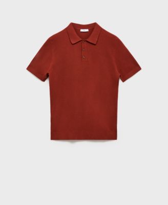 Men's Fine-Knit Cotton Polo Shirt