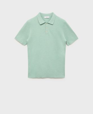 Men's Fine-Knit Cotton Polo Shirt
