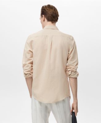 Men's Pocket Linen Shirt