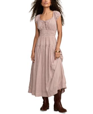 Lucky Brand - Women's Light My Fire Maxi Slip Dress