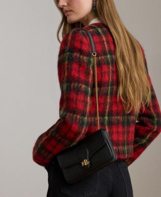 Bradley Small Pebbled Leather Crossbody Wallet