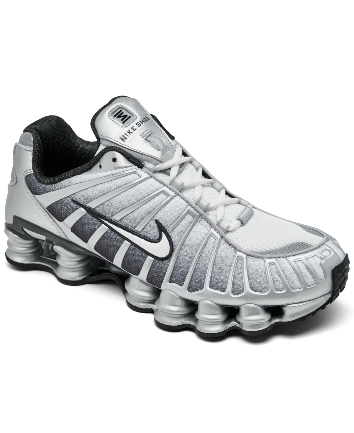 Men's Shox Tl Casual Sneakers from Finish Line - Silver, White