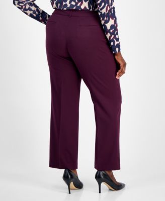 Plus Size Flare-Leg Pants