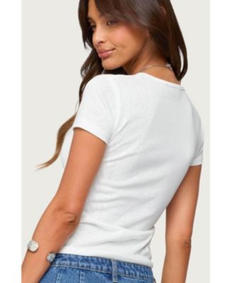 Women's Nikkey Semi Sheer T Shirt