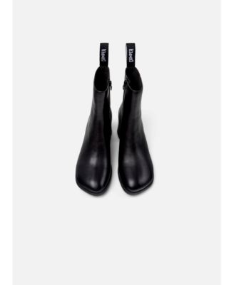 Kora Leather Zip Bootie