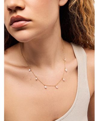 Gold Pearl Necklace - Loki