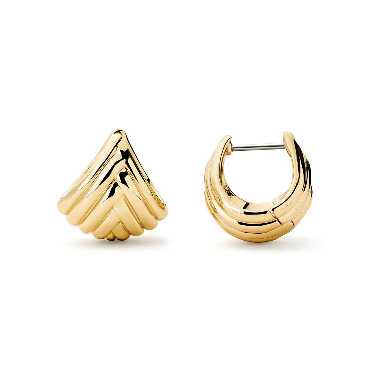 Huggie Earrings - Haven - Gold
