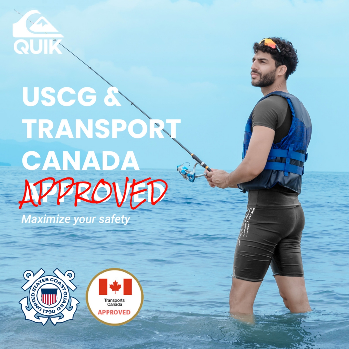 Quiksilver Uscg Approved Men's Life Vest