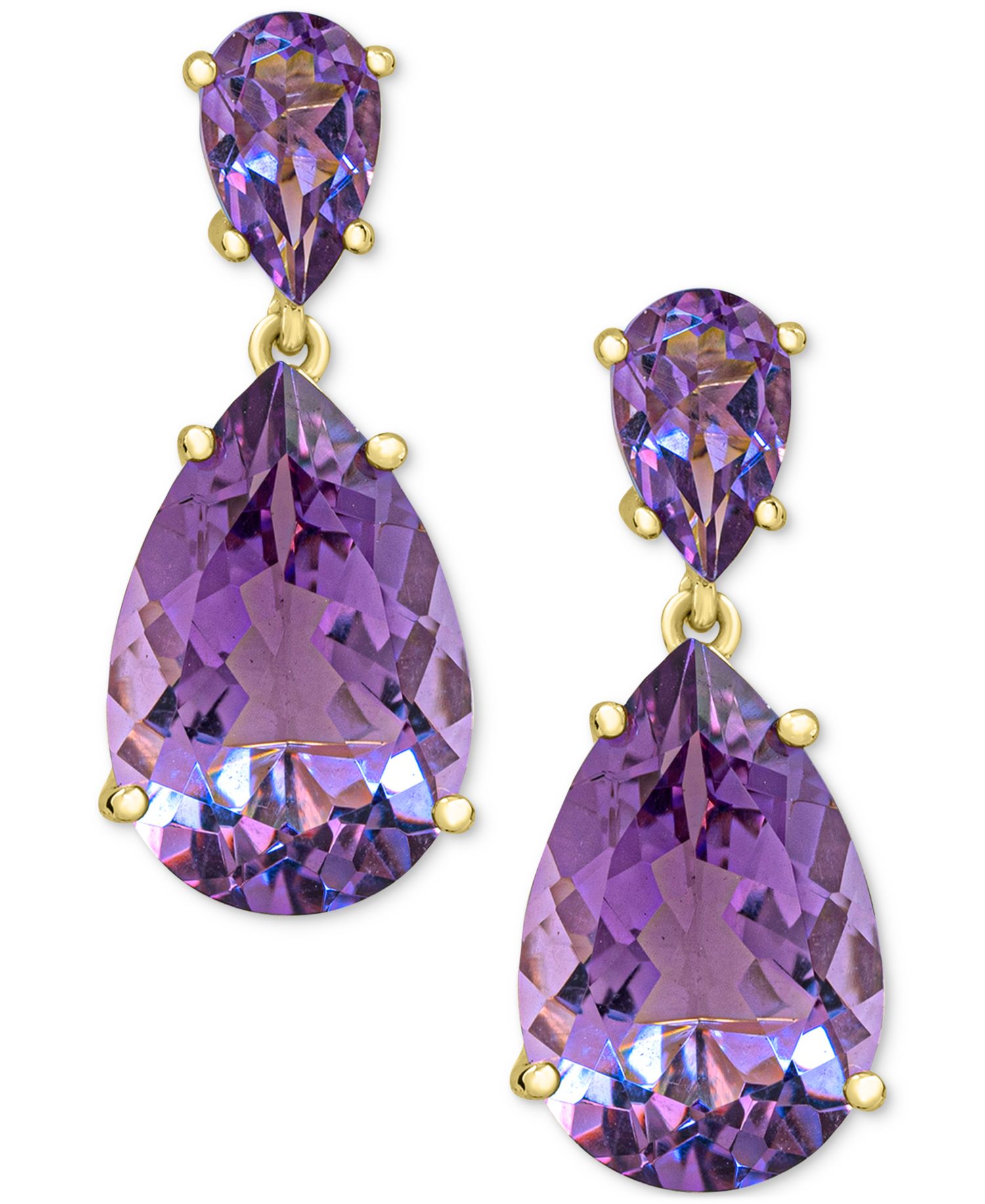 Women's Drop Earrings in Sterling Silver