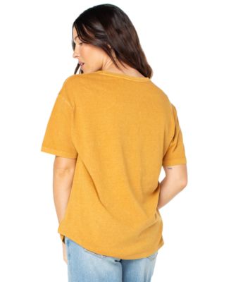 Juniors' Feel The Sunshine Graphic Cotton T-Shirt 