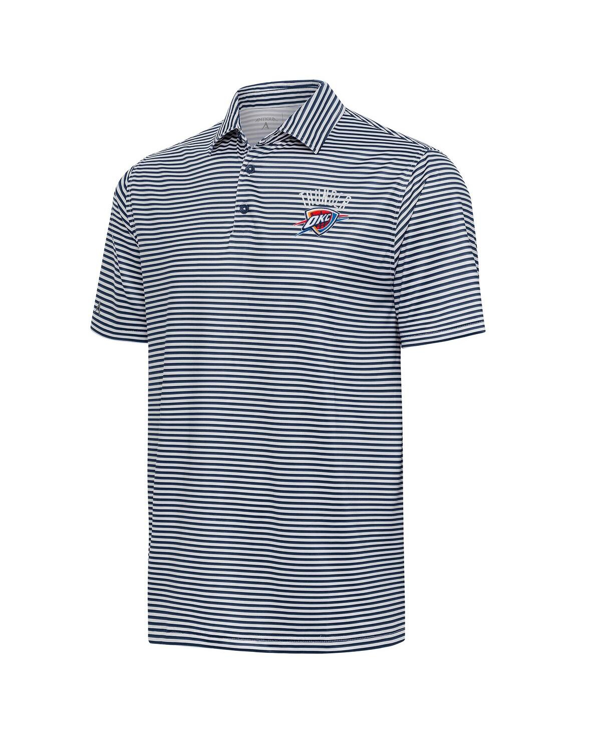 Men's Navy Oklahoma City Thunder Skills Polo Shirt - Navy