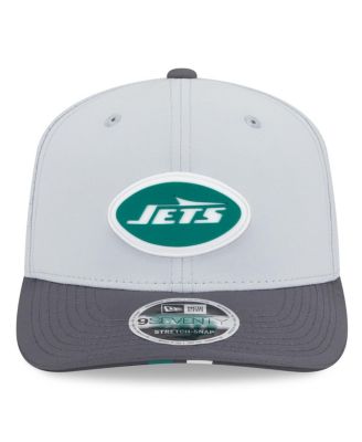 Men's Gray/Graphite New York Jets 2025 NFL Training Camp 9SEVENTY Adjustable Hat