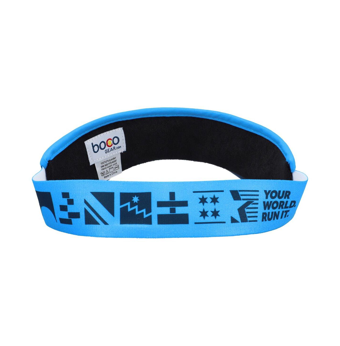 Козырьки BOCO Gear Blue World Marathon Majors 360 Adjustable Hat — фото 2