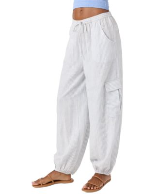 Juniors' Kimmie Pull-On Cargo Pants