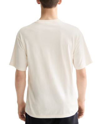 Men's Relaxed Fit Short Sleeve Logo Graphic Crewneck T-Shirt