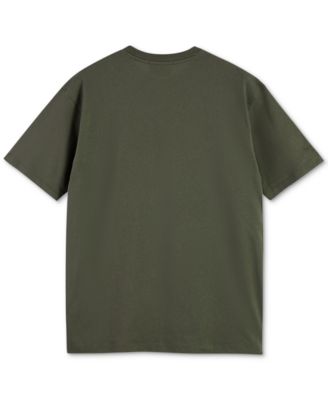 Men's Relaxed Fit Short Sleeve Logo Graphic Crewneck T-Shirt