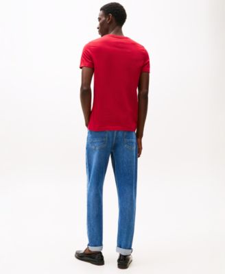 Men's Embroidered Logo Regular-Fit Crewneck T-Shirt