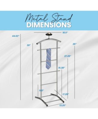 Metal Freestanding Hall Tree Coat Rack Stand for Bedroom, Hallway, Entrance, Office, for Hats, Coats, Scarves, Handbags