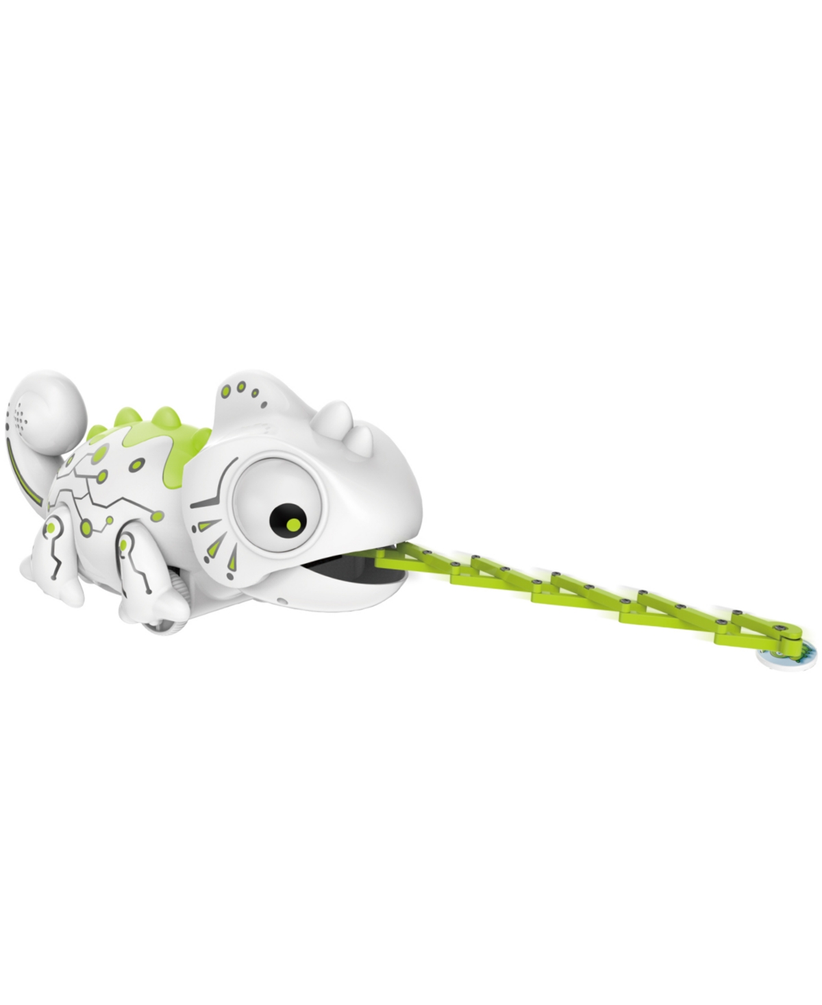 Jupiter Creations Remote Control Lizard Magnetic Tongue Robodragon In White