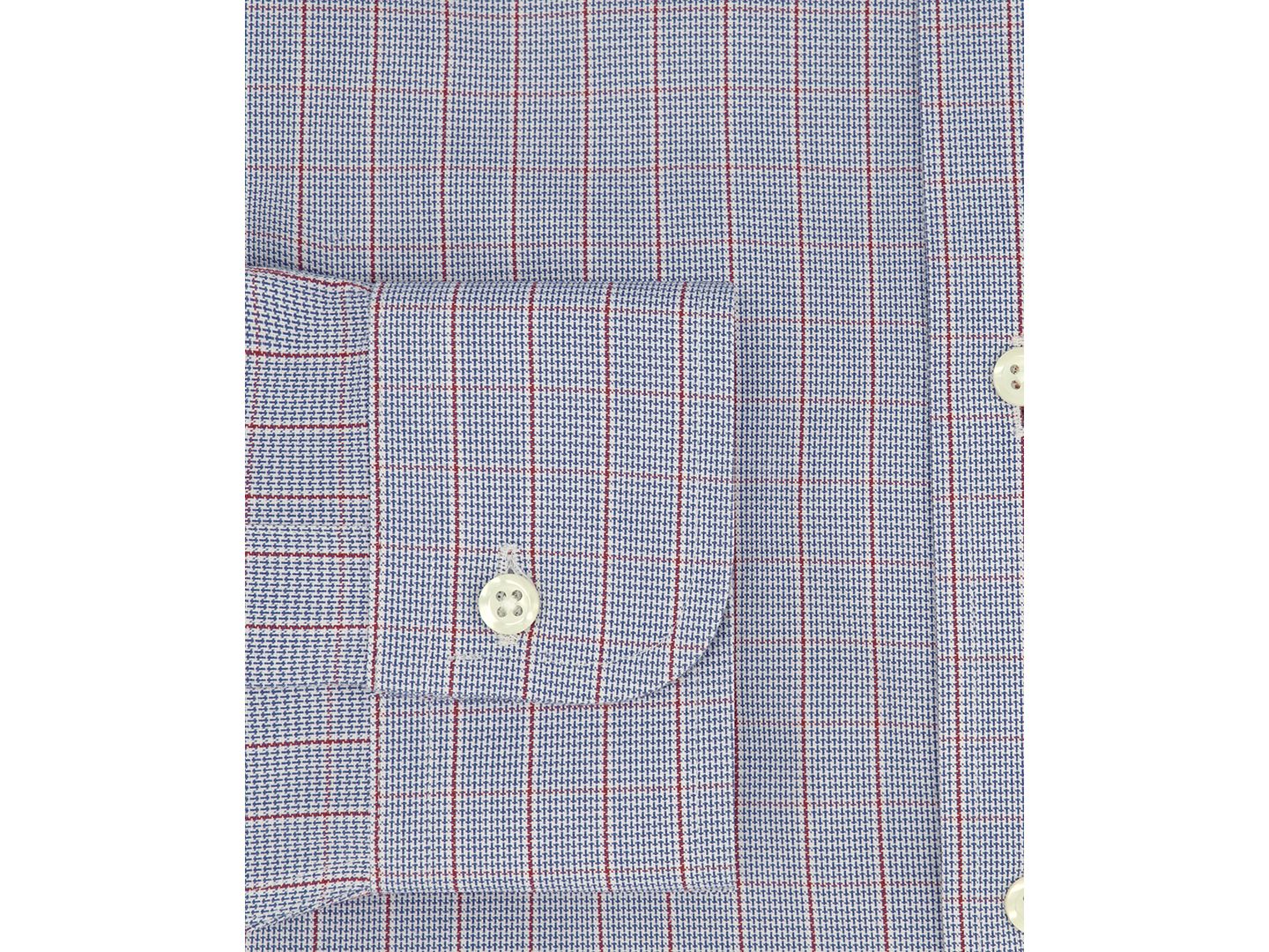 Мужская рубашка Brooks Brothers Regular-Fit Spread Collar Grid Check Dress Shirt, цвет: Тёмно-синий — фото 4