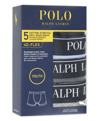Big Boys Stretch Boxer Briefs, Pack of 5 