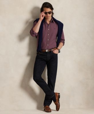 Men's Classic-Fit Performance Oxford Shirt