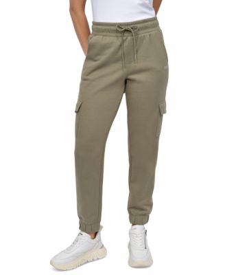 DKNY - Women's Studded-Logo Cargo Joggers