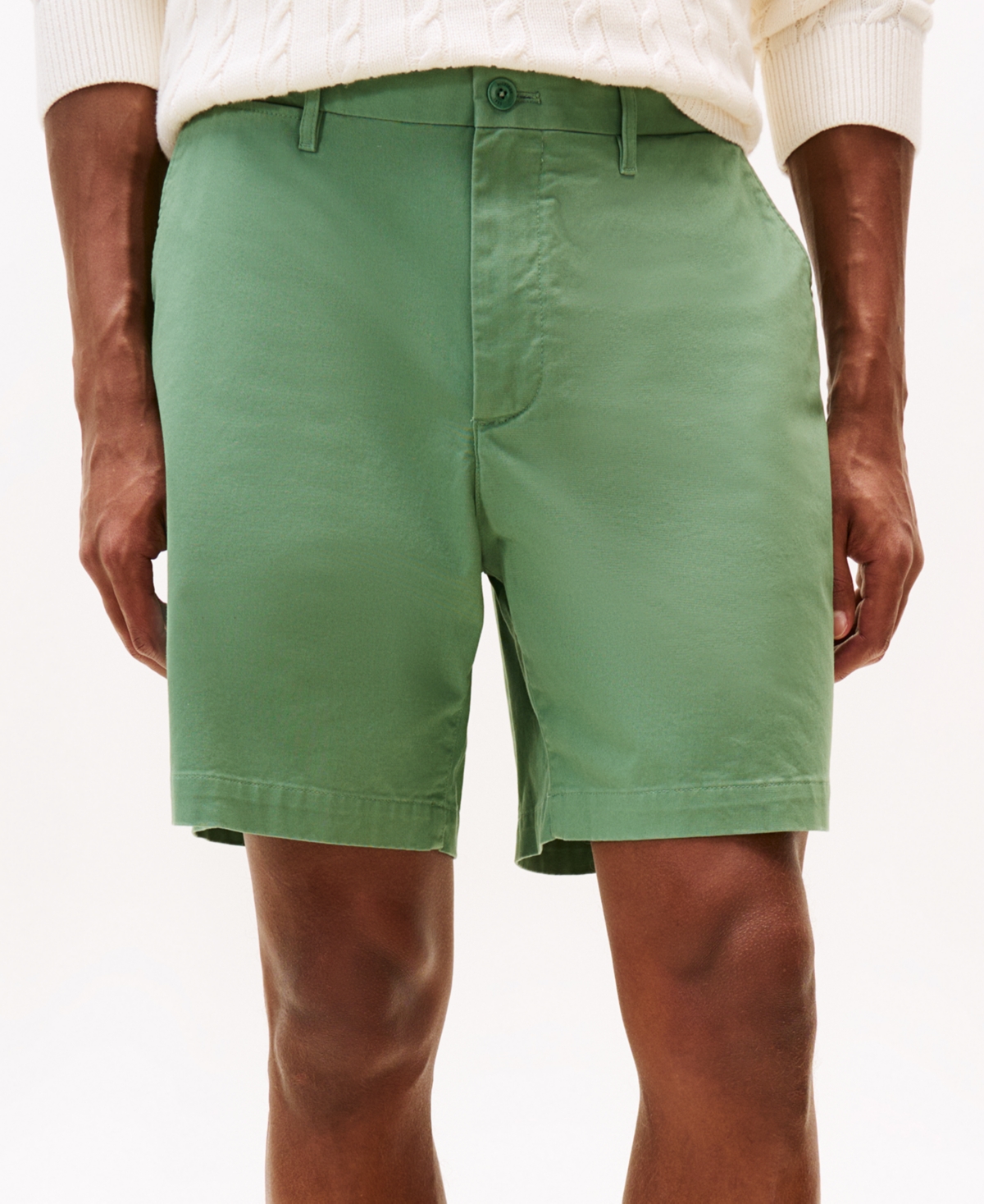 Tommy Hilfiger Men's Mercer 7" Stretch Shorts In Green