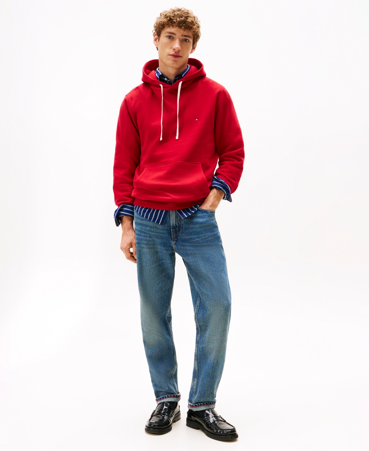 Tommy Hilfiger Classic Brushed In Red
