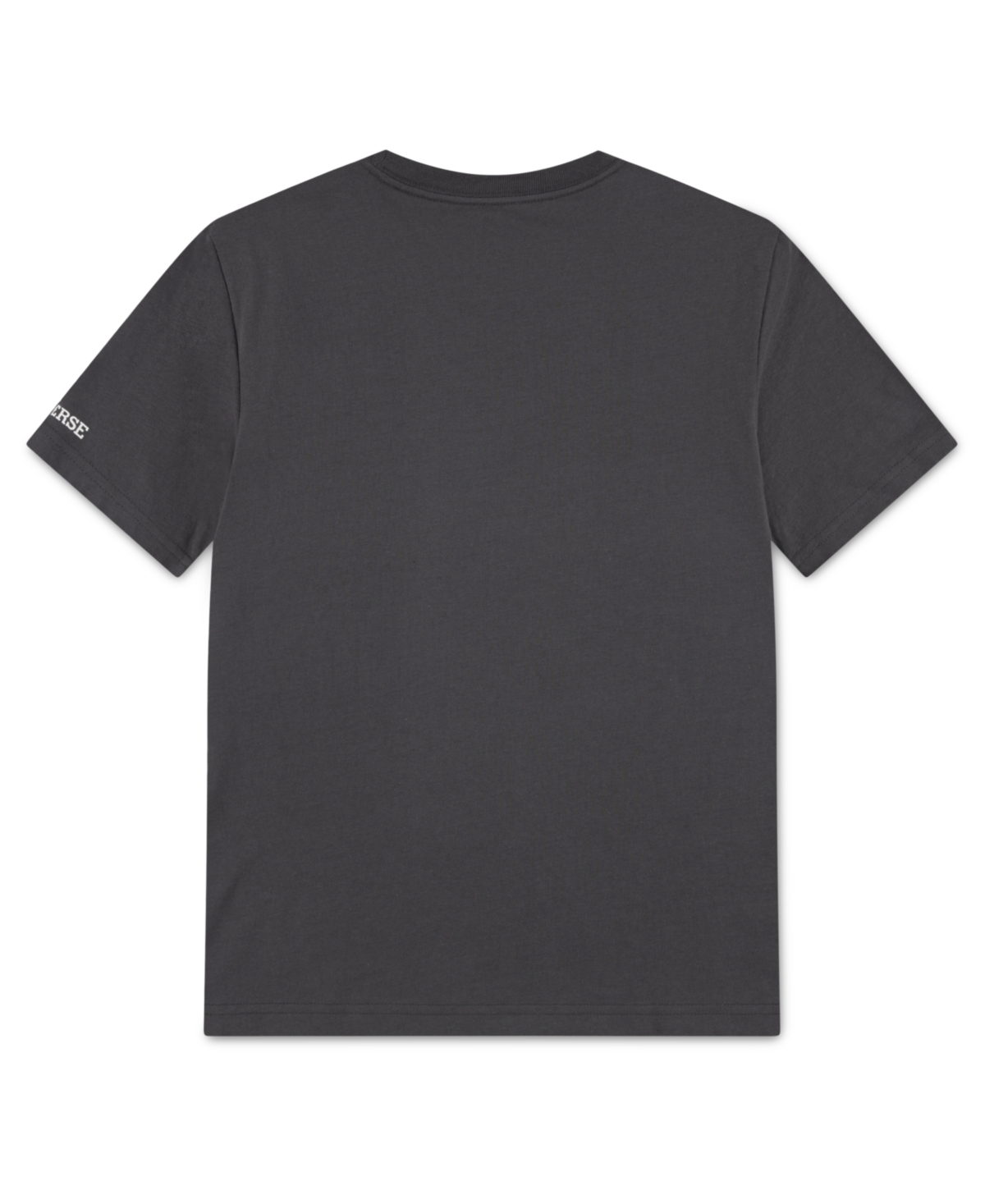 Converse Big Boys Static Background Sneaker T-shirt In Black