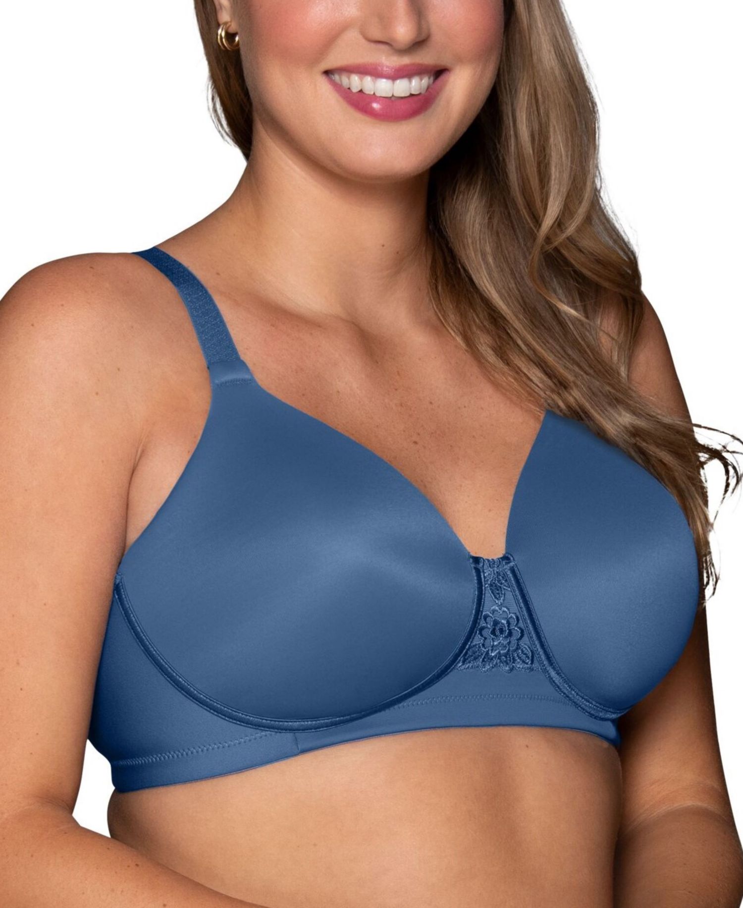Women's Full Figure Beauty Back Smoother Wireless Bra 71380