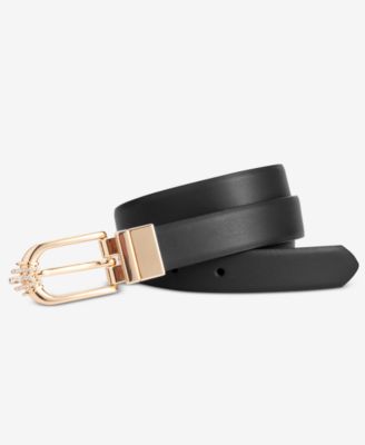 I.N.C. International Concepts - Crystal Embellished Reversible Belt