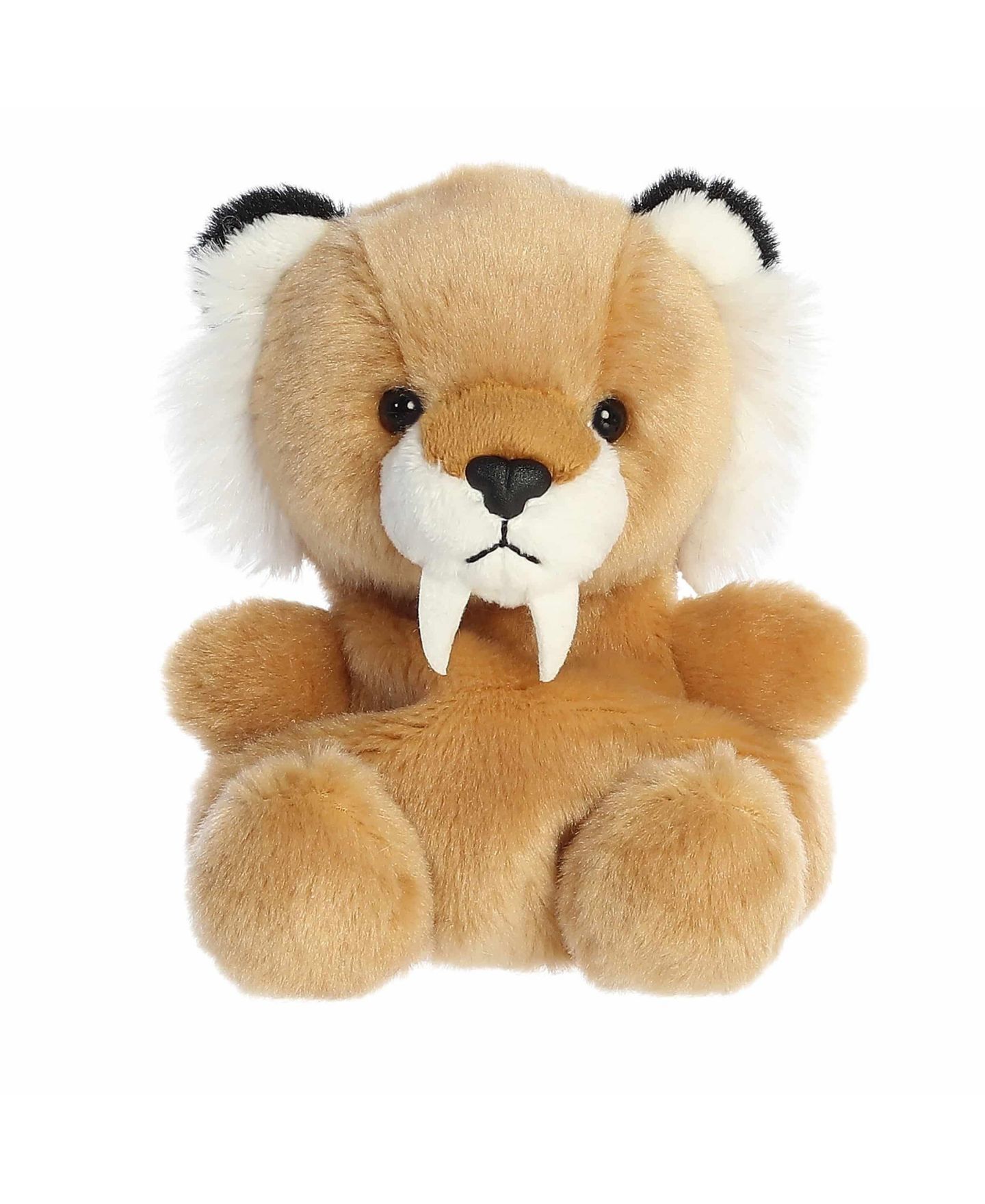Детская мягкая игрушка Aurora Ash Sabre Tooth Tiger Mini Plush, цвет: Коричневый — фото 1