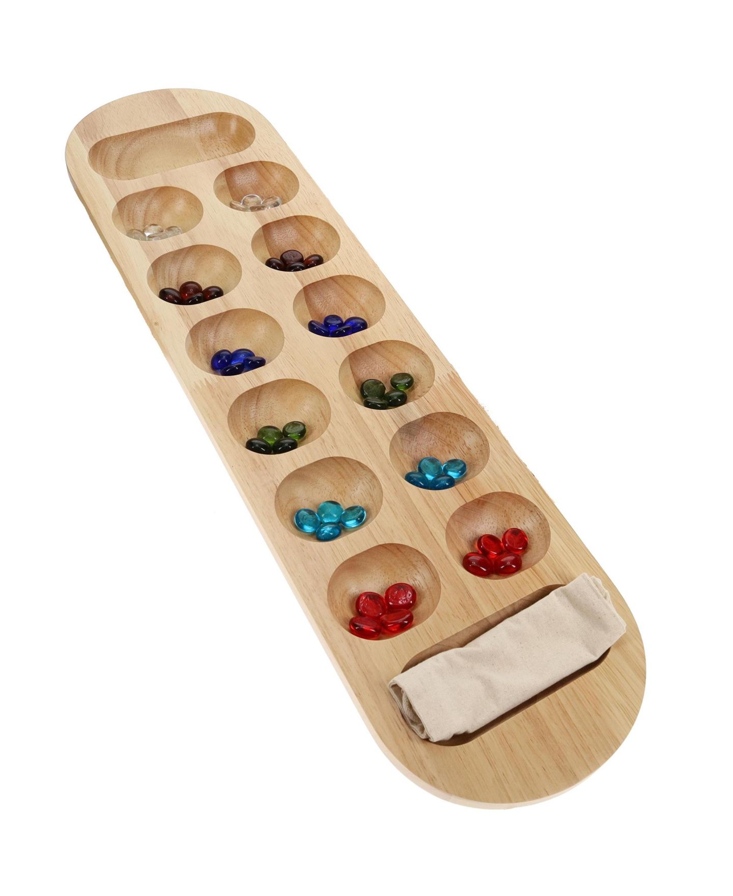 Детская настольная игра WE Games African Stone Strategy Board Game, Ages 14+ — фото 8