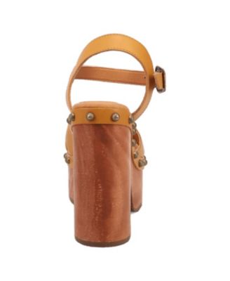 Women's Lotus Wooden Sandal