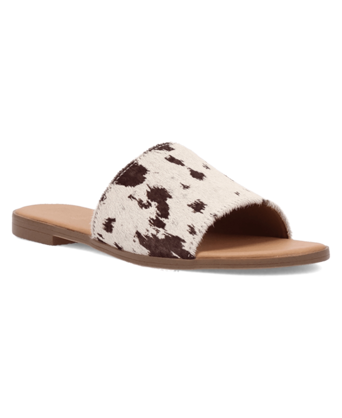 Women's Calico Mule - Cow print