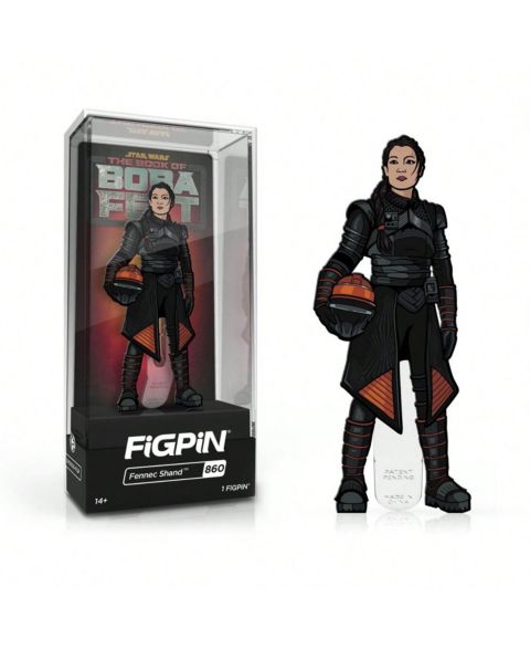 Детские украшения FigPin Star Wars Fennec Shand 1.3" Enamel Pin (860), 14+ Years