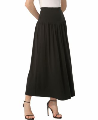 Women's Tiered Pull On Maxi Skirt